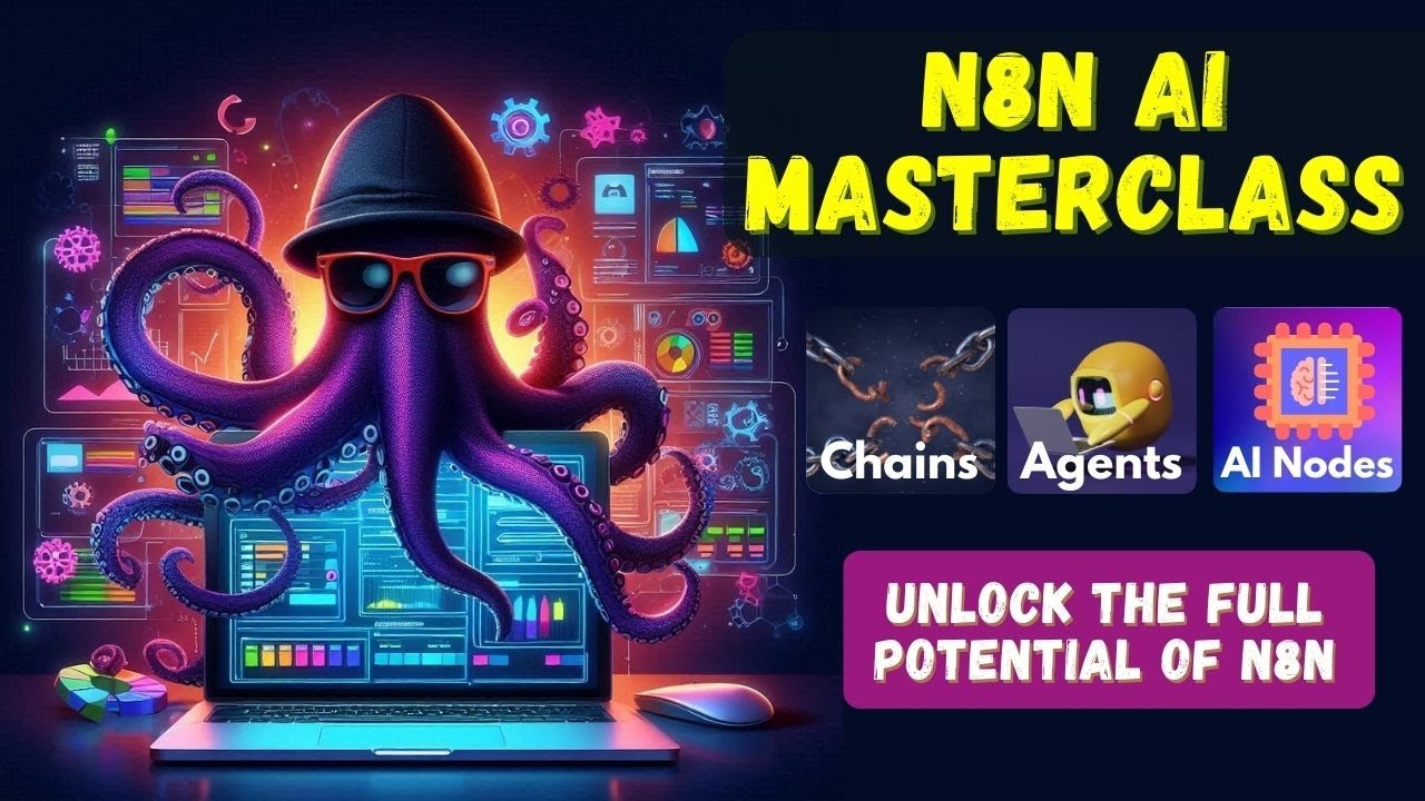 n8n AI Agents Masterclass | Complete guide to all AI nodes in N8N