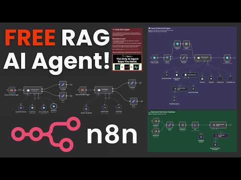 FREE n8n RAG AI Agent Executive Assistant!🤖 (Template) Pinecone Vector Store Telegram Email Calendar