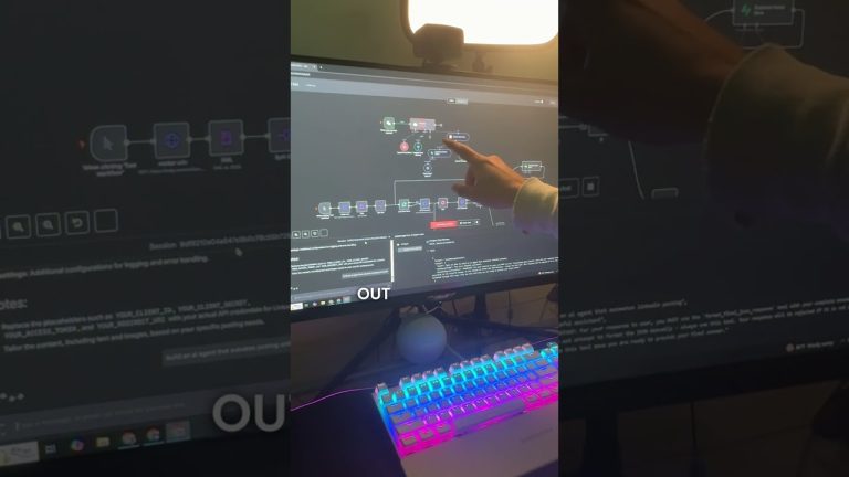 This n8n workflow literally builds other AI agents for you.  It uses a Retrieval-Augmented Generatio
