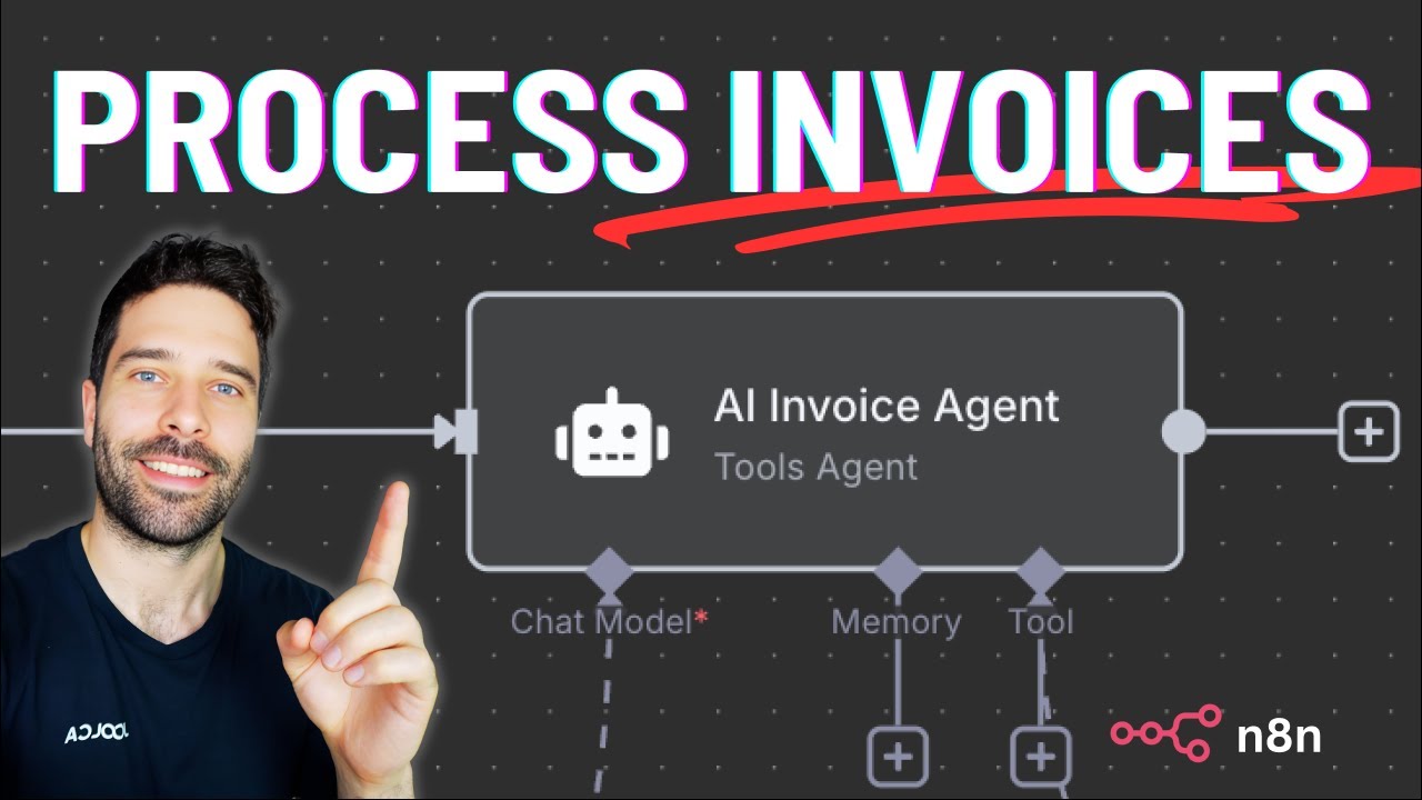 This AI Agent Processes Your Invoices (n8n tutorial)