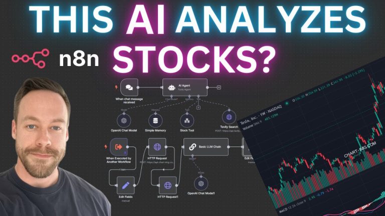 This AI Agent ANALYZES STOCKS! (n8n Tutorial)