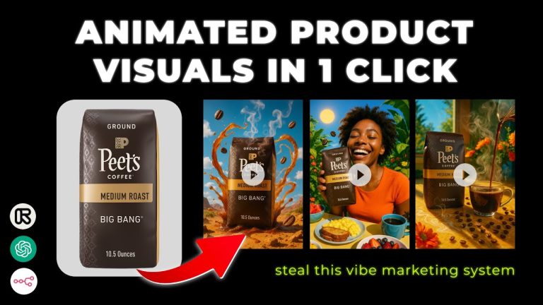 This AI Marketing Agent Creates Product Videos in Seconds (free n8n template)