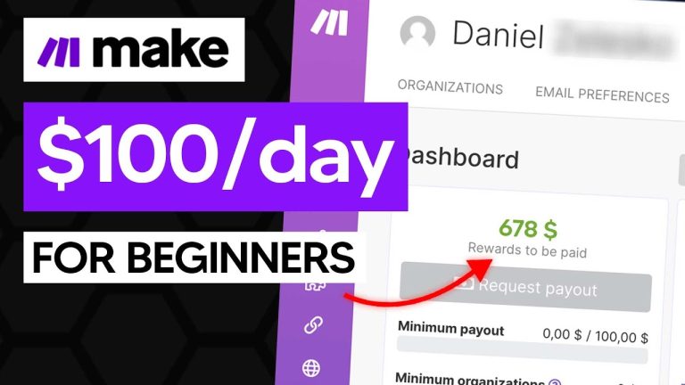 How To Make Money With Make.Com For Beginners 2024 (Make.com Tutorial)