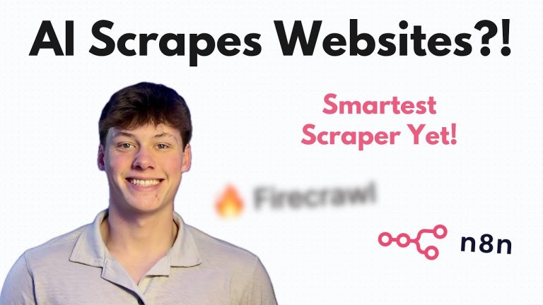 This AI Tool Makes Scraping Websites 10x Easier (Free n8n Template)
