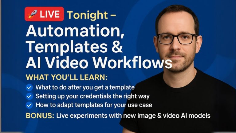 From N8N Template to Power Tool: Live Workflow Setup & AI Model Testing