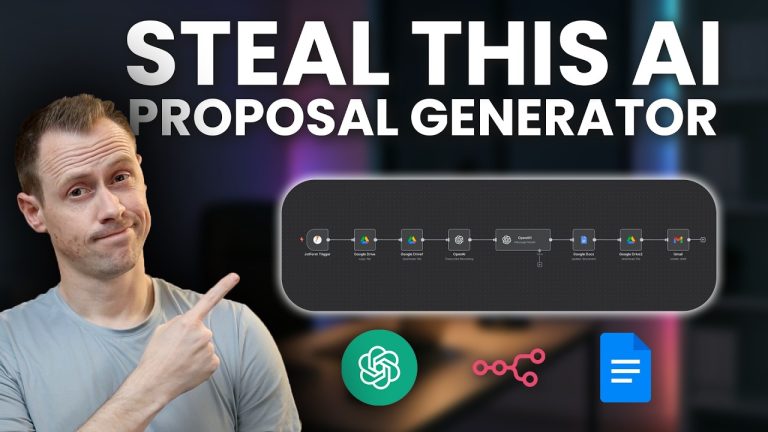 My $27K/m Ai Proposal System in n8n (Free Template)