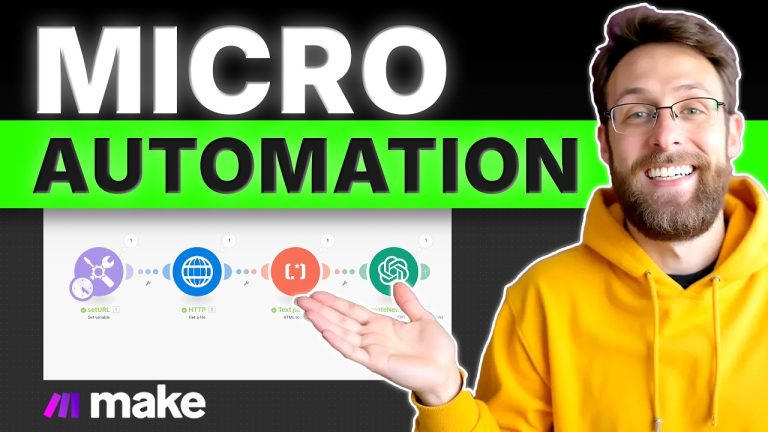 How to automate a newsletter INSTANTLY! (beginner make.com tutorial)