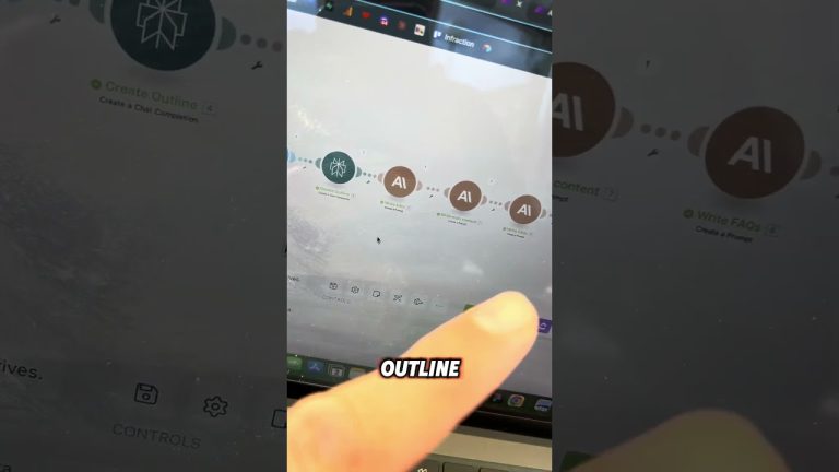 This Make.com automation uses #ai chaining. Step-by-step tutorial and templates in description!
