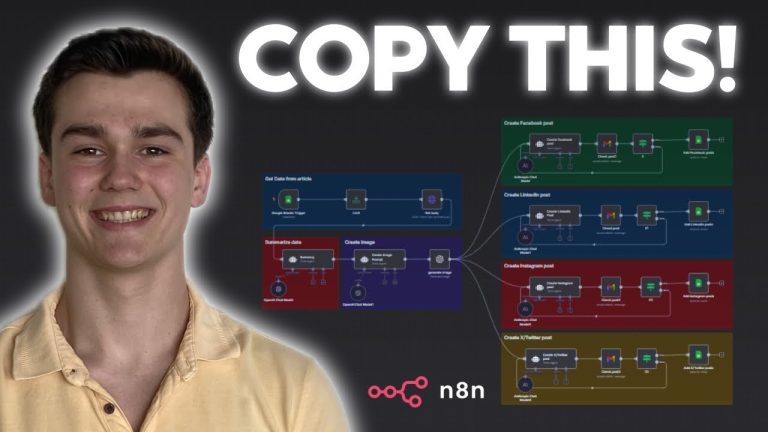 This Social Media AI System Creates Unique Content With n8n! (Free Template)