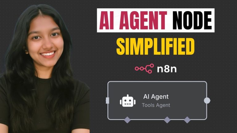 The AI Agent Node in n8n Made Easy (Complete Tutorial)