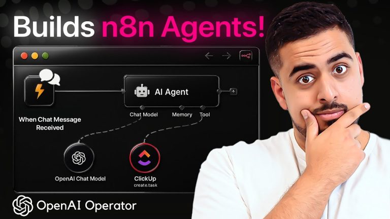 How to Build n8n Agents INSTANTLY with ChatGPT Operator (Mind Blowing)