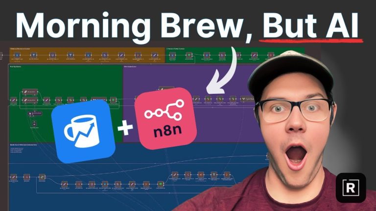 I Built a Fully-Automated Newsletter with AI + n8n (free template)