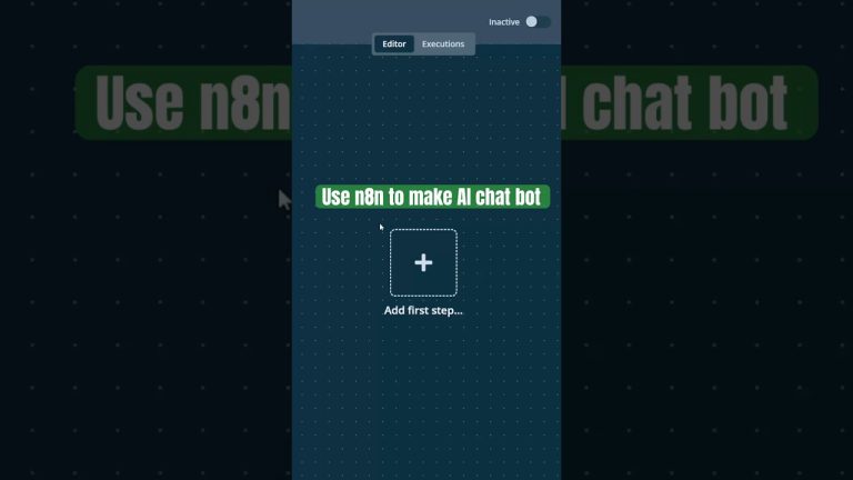 How to make chat bot 🤖 using n8n ? #ai #chatgpt