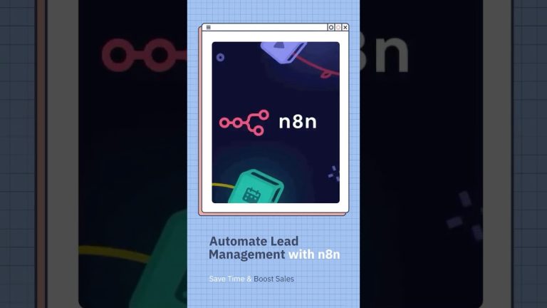 Automate Lead Management with n8n: Save Time & Boost Sales | #n8n #automation #leadmanagement