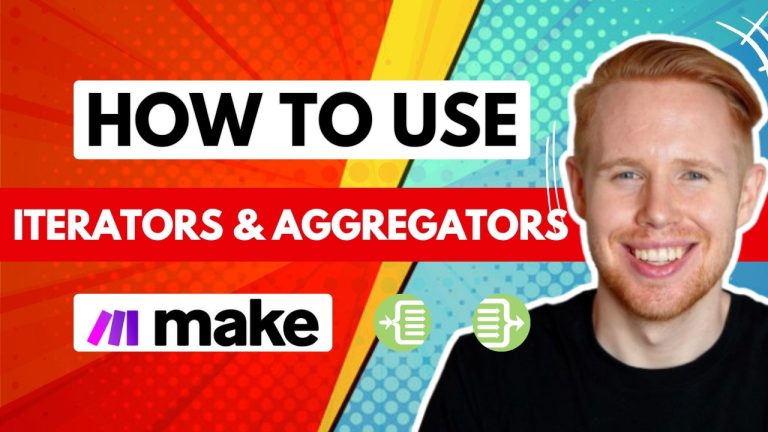 Make.com Iterators & Aggregators Explained (+My Favourite Automation)
