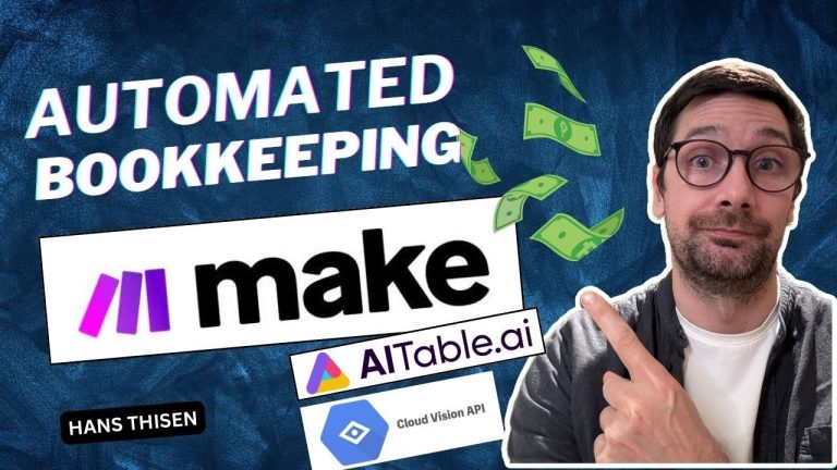Automate Bookkeeping in Make.com & AITable (Inbox Receipt Extraction)