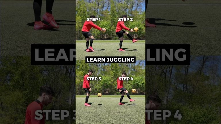 Learn Soccer Juggling in 4 Quick Steps