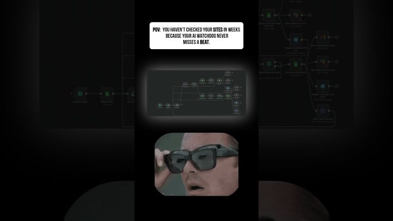 AI monitors all your websites, n8n automation #aiagents