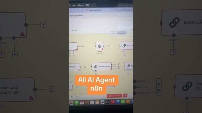 n8n AI Agent Tools. #n8n #ai #agent #nocodeai