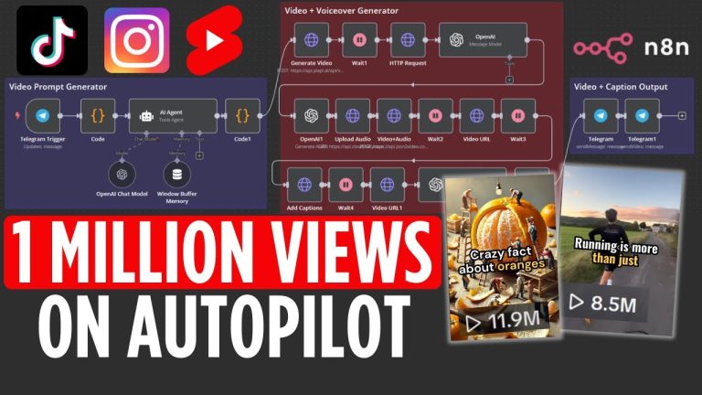 This AI Agent Creates AND Publishes Viral Faceless Videos (n8n No-Code)