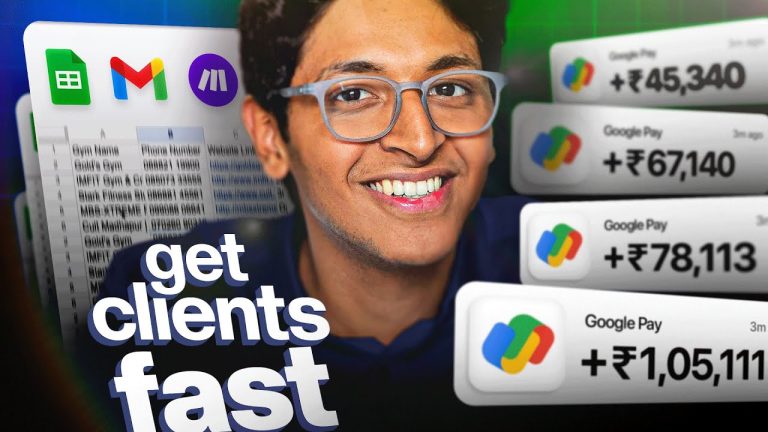 How to Get High Paying Freelance Clients Using AI!🔥[Works in 2025]