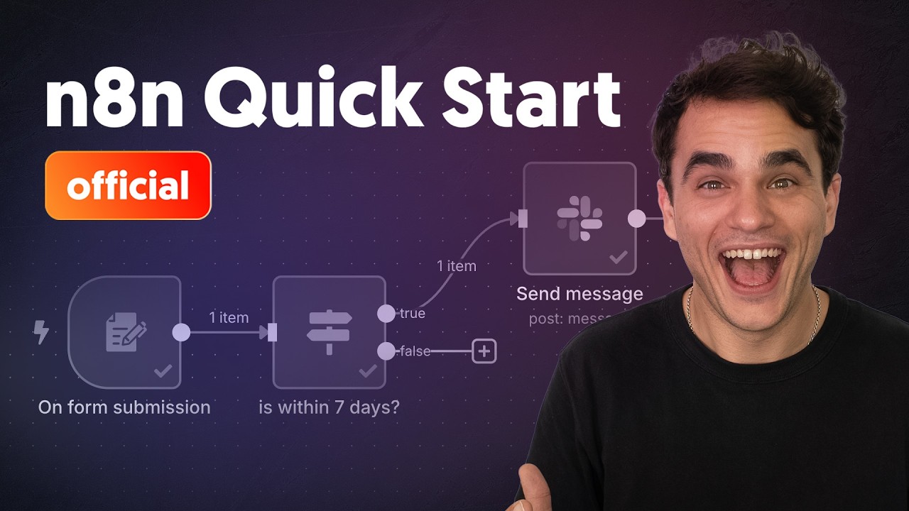 n8n Quick Start Tutorial: Build Your First Workflow [2025]