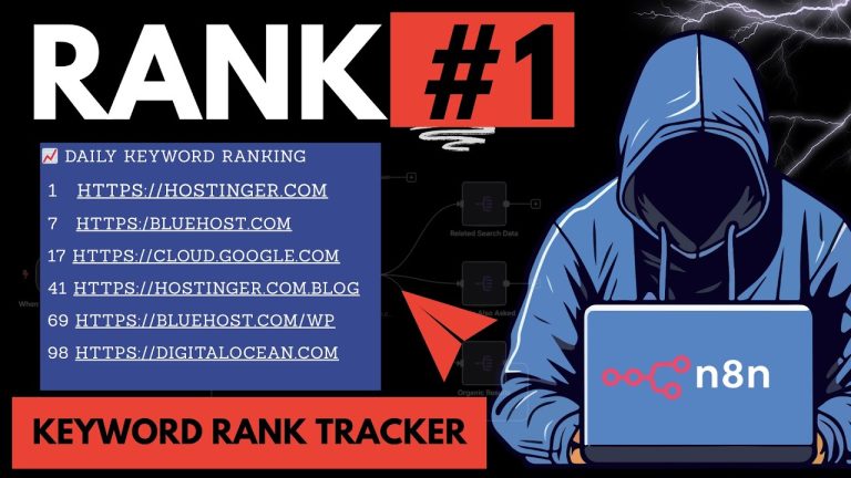 n8n AI Agent: SEO Keyword Rank Tracking Tool 📈