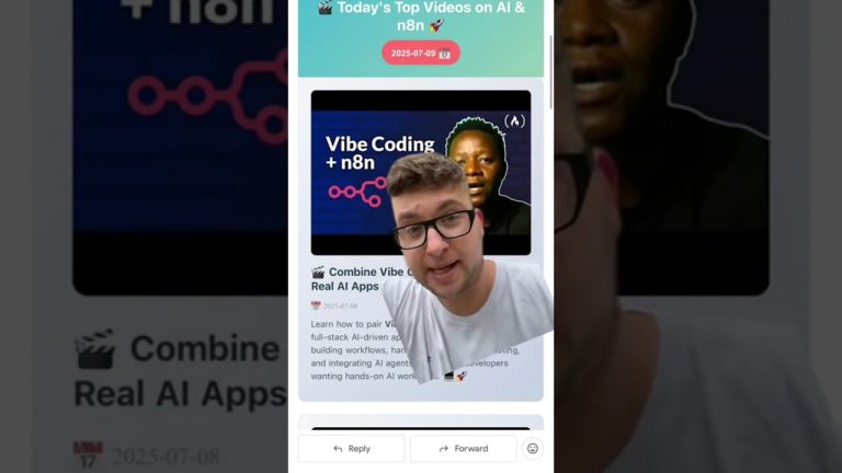 Automate email nesletter template with n8n and Openai gpt 4.1 nano