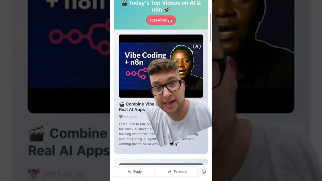 Automate email nesletter template with n8n and Openai gpt 4.1 nano
