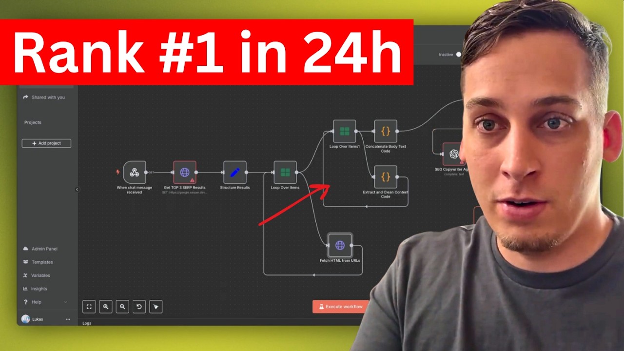 Using n8n SEO Automations to Rank #1 (3 Free Templates)