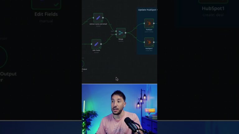 How I Automated HubSpot CRM with an n8n AI Agent (NO CODE!) #n8n  #aiagents