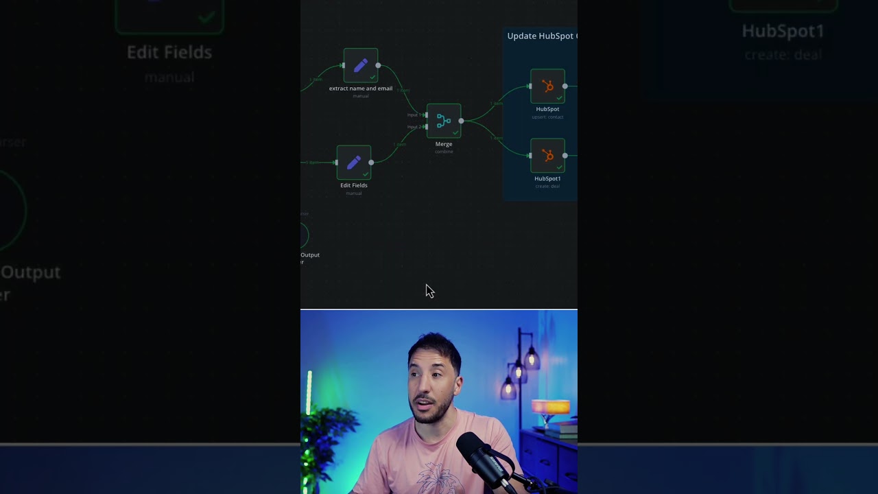 How I Automated HubSpot CRM with an n8n AI Agent (NO CODE!) #n8n  #aiagents