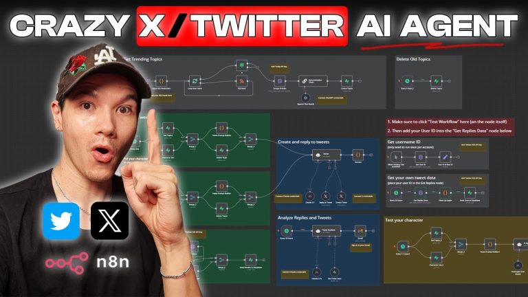 I Built this Crazy X/Twitter AI Agent in n8n