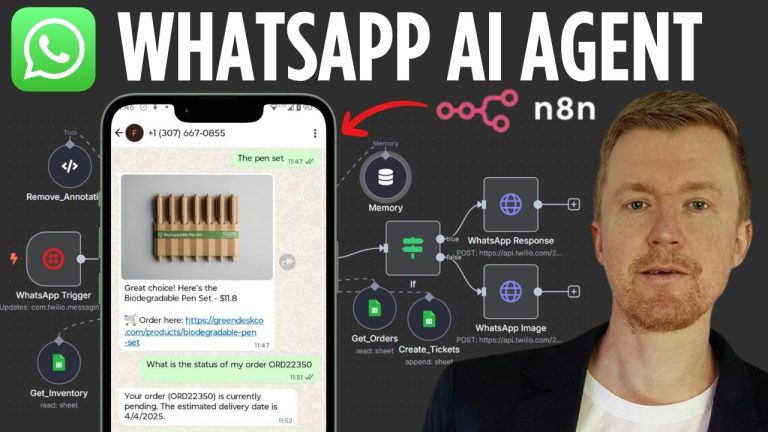 Build a Complete WhatsApp AI Agent in 30 Minutes (n8n Tutorial)