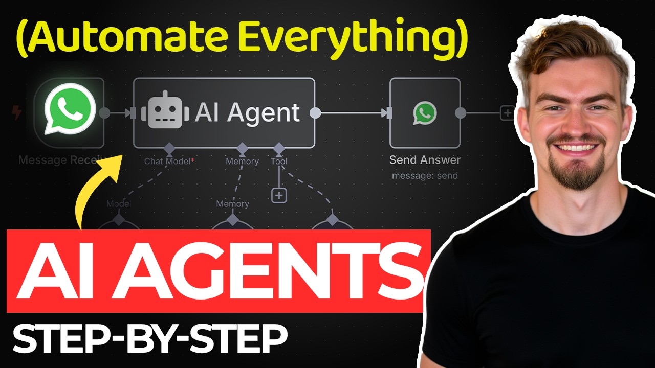 Build Your First AI Agent in 18 Minutes | No-Code n8n Tutorial