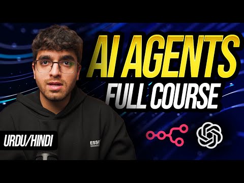How to Make AI Agents Without Coding Full Course (n8n + OpenAI) -  اردو / हिंदी