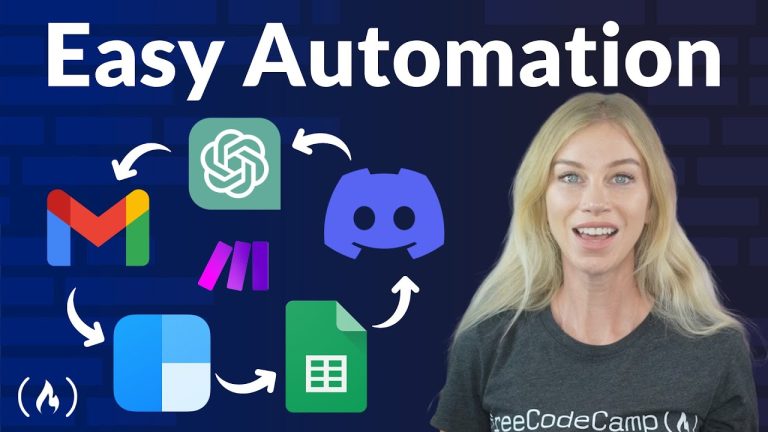 Easily Automate Business Tasks – No-Code Automation Course