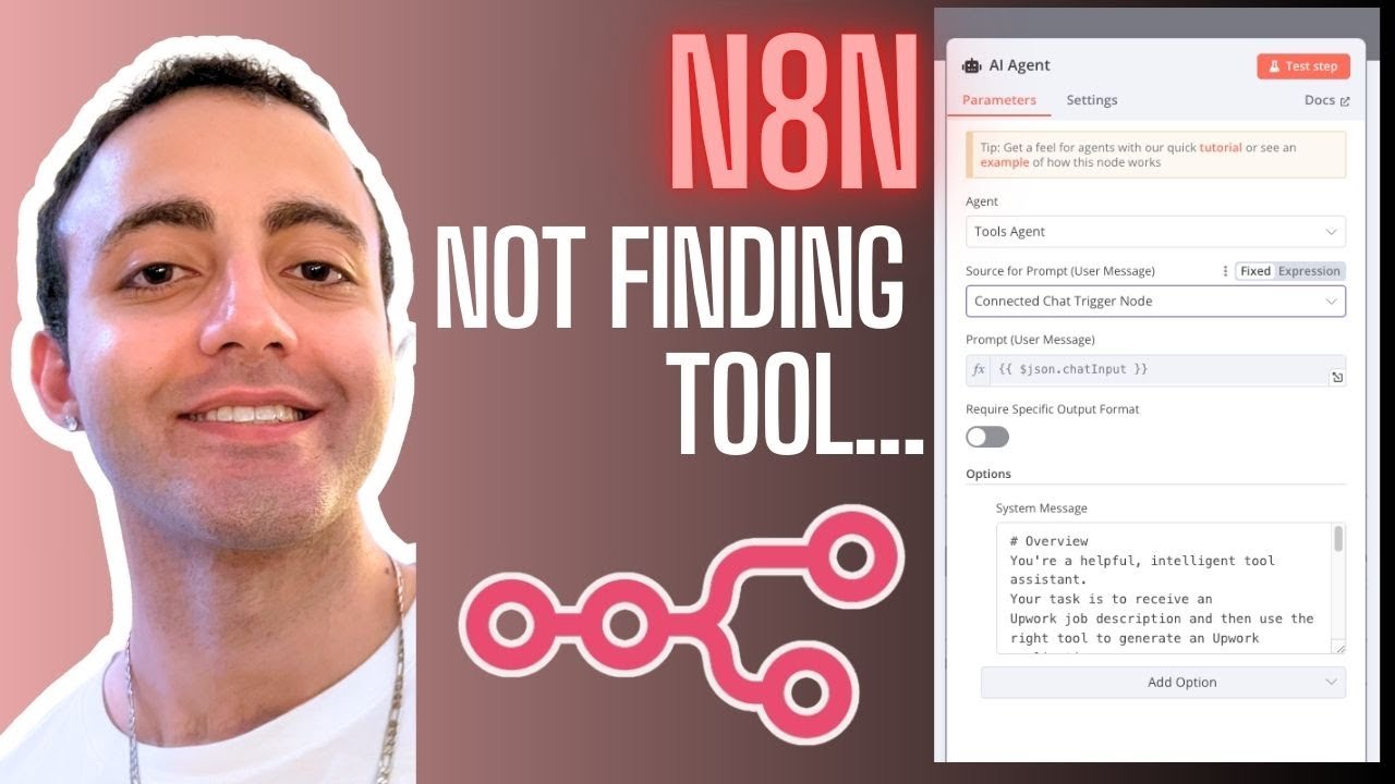 n8n AI agent NOT calling the right TOOL - easy fix