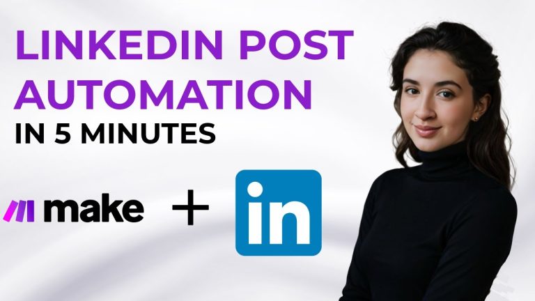 Automate LinkedIn Posts in 5 Minutes with Make.com
