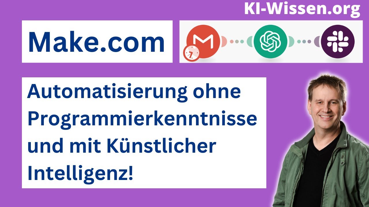 Make.com: Automatisierung ohne Programmierkenntnisse und mit Künstlicher Intelligenz!