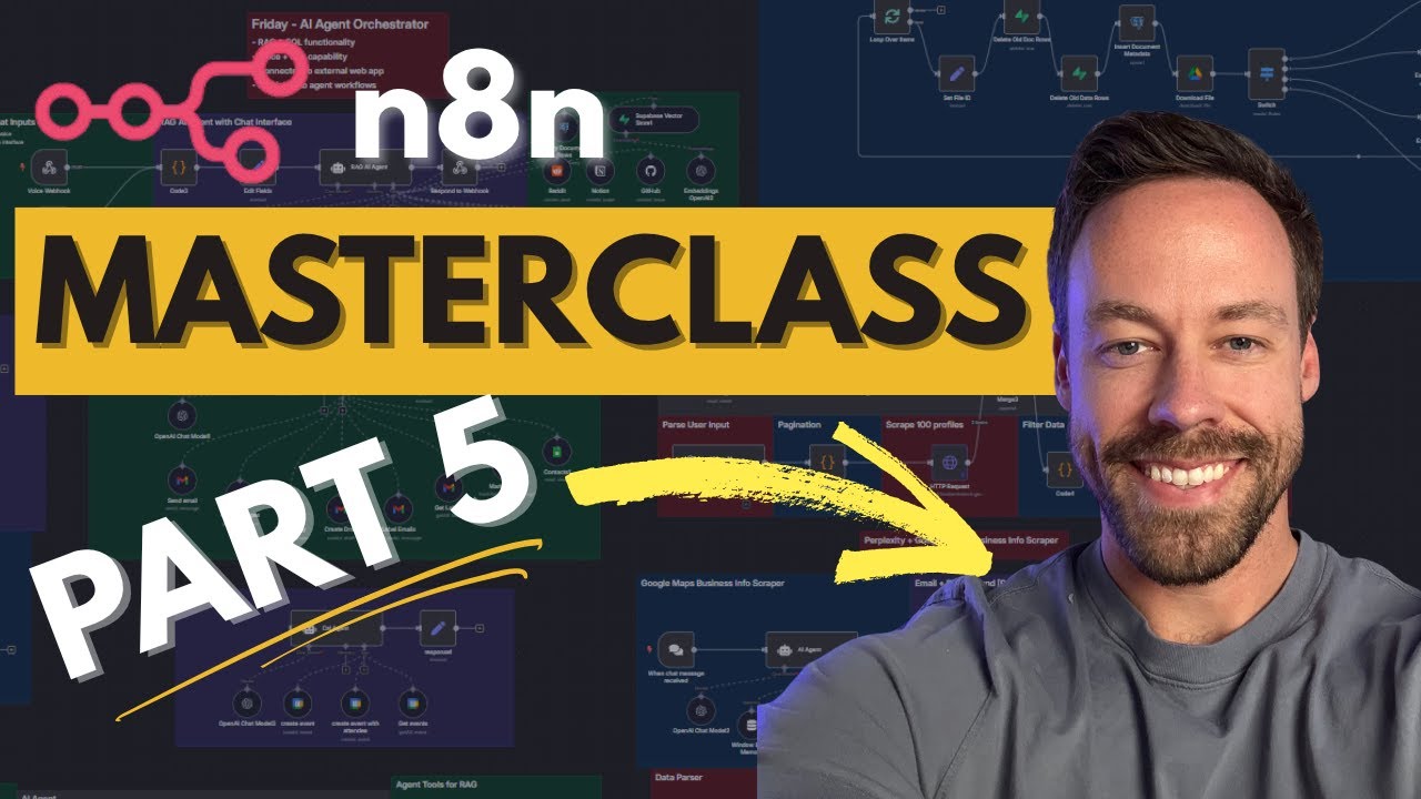 n8n Masterclass: Build and Sell AI Agents (Part 5: RAG)
