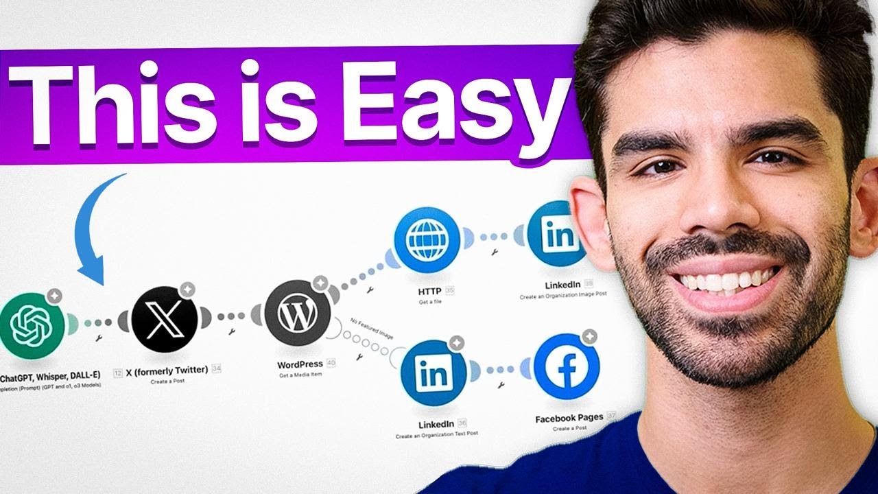 AI Agents & Automation Email Outreach using Make Automations for Beginners (Ep 3 AI Agents Course)