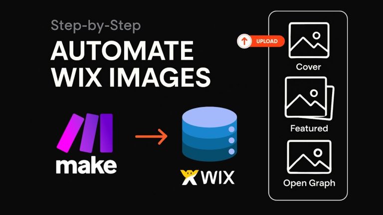 Automate Wix Image Uploads via Make.com (or Any Automation Platform)