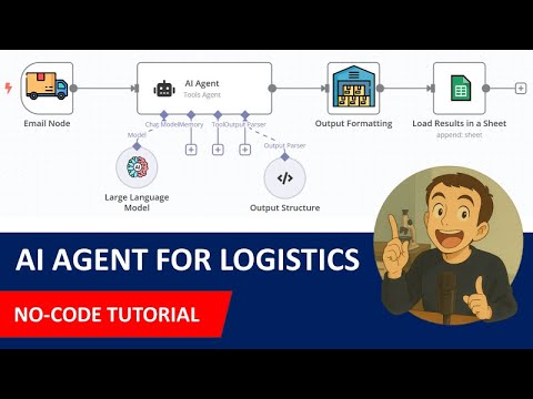 Create your AI Agent to Automate Logistics Workflows with n8n