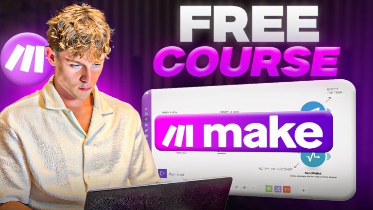 FREE Make.com Course For Beginners 2025 (Download Blueprints)