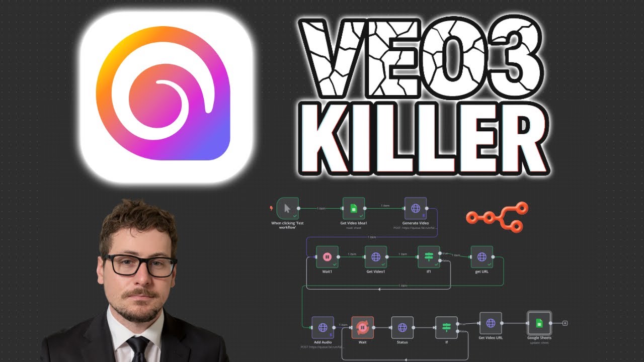 Hailuo 2 — The Veo3-KILLER by MiniMax! Automate AI Videos with N8N (No Code)