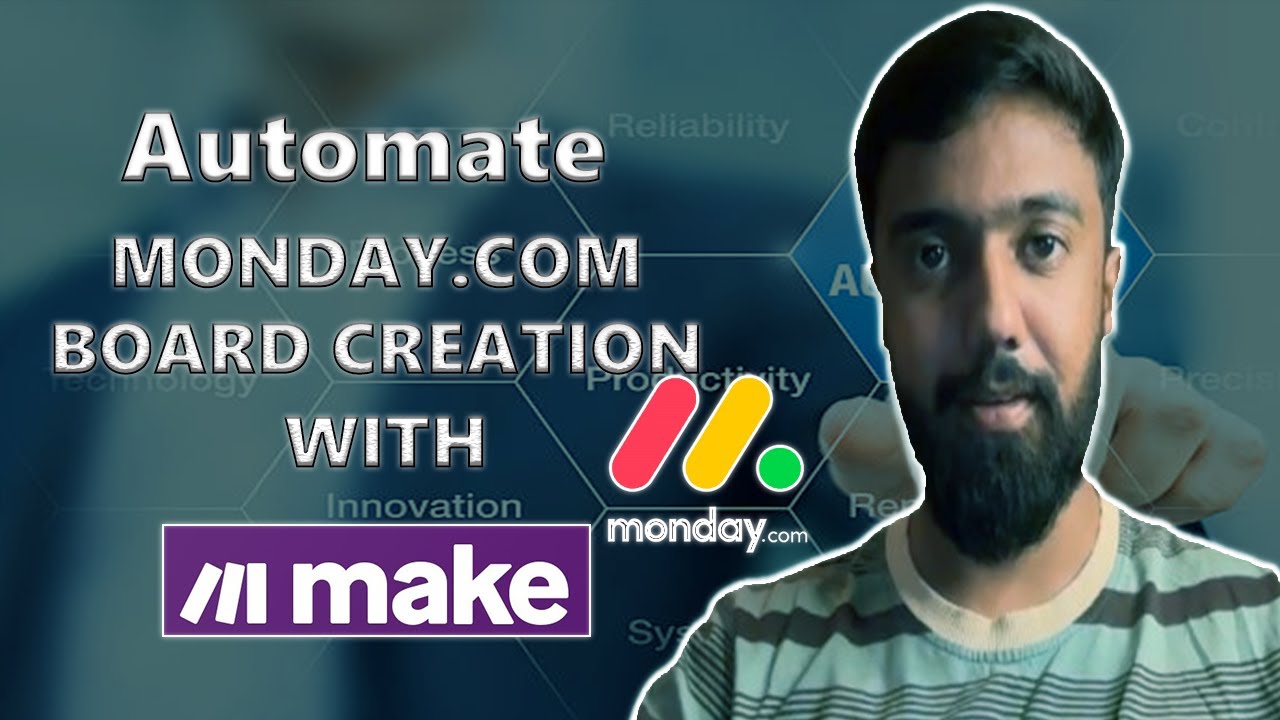 Monday.com board creation automatically through make.com Automation