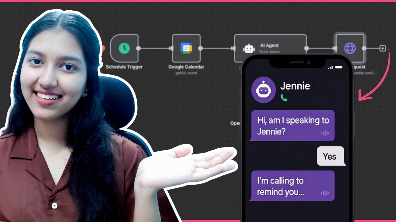Build an n8n AI Agent That Calls Customers for Appointment Reminders