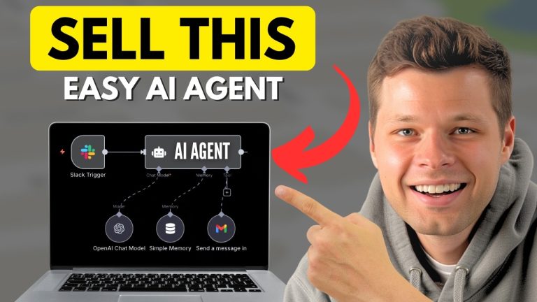 How to build and sell your first AI Agent with N8N (full tutorial)