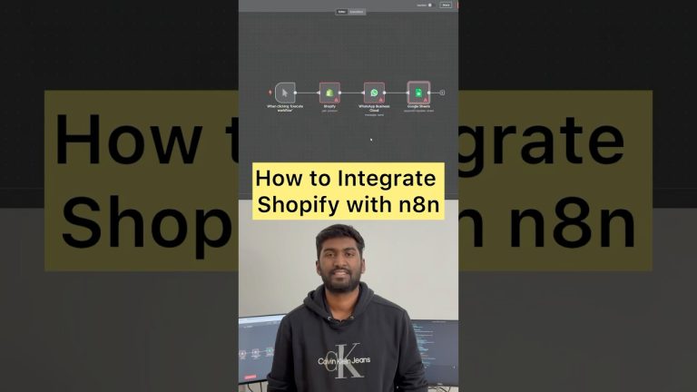 How to integrate Shopify with n8n #automation #n8n #shopify #tamil #tamiltech #canadatamil #uktamil